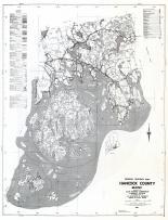 Hancock County - Section 18 -Southwest Harbor, Tremont, Cranberry Isles, Arcadia National Park, Trenton, Frenchman Bay, Maine State Atlas 1961 to 1964 Highway Maps